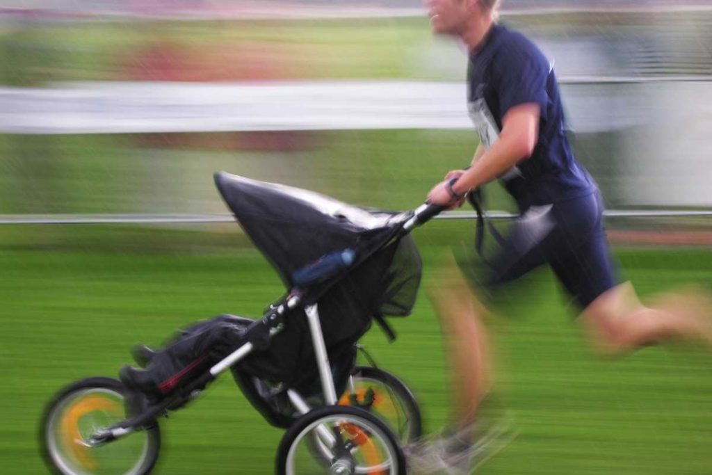 Why Do Jogging Strollers Have A Fixed Front Wheel? That Running Thing